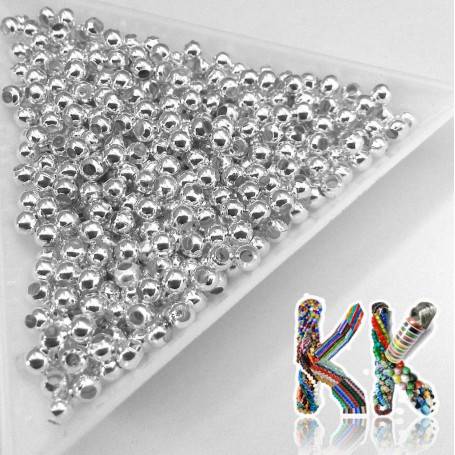 Metal separating bead - ball - ∅ 3.2 x 3 mm (15 pcs)