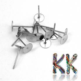 Puzeta z chirurgické ocele - ∅ 6 mm (2 ks)