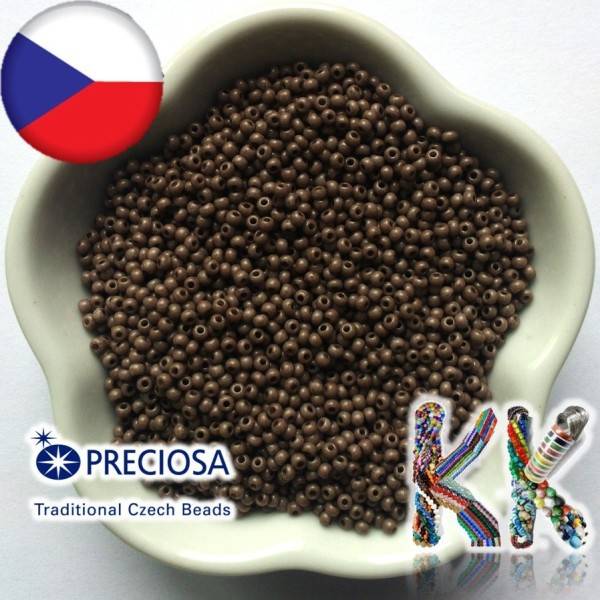 Preciosa seed beads - opaque - 10/0 - ∅ 2.3 mm