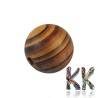 Dřevěný korálek - kulička - ∅ 8 mm