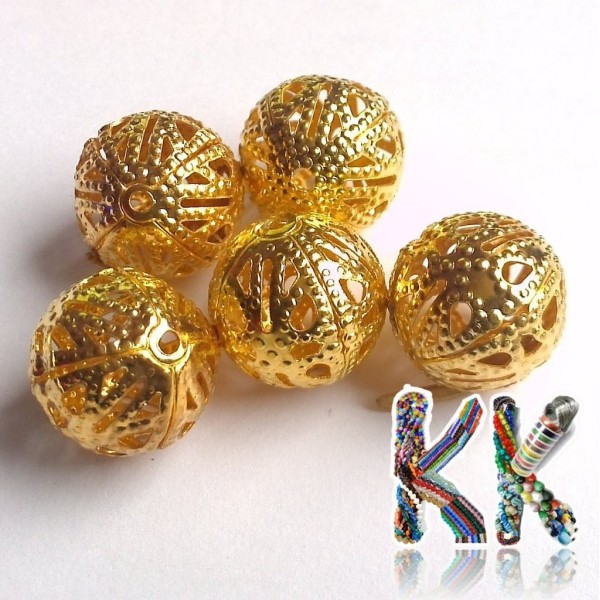Filigree bead - ball -∅ 14 mm