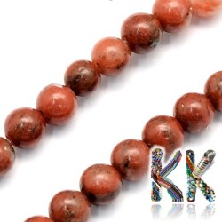 Přírodní sezamový jaspis - ∅ 8,5 mm - kulička