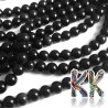 Tumbled round beads made of obsidian mineral with a diameter of 6 mm and a hole for a thread with a diameter of 1 mm. The beads are absolutely natural without any dye.
Country of origin: Mexico
THE PRICE IS FOR 1 PCS.