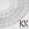 Natural white jade - ∅ 8 mm - ball