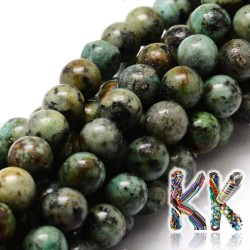 Natural African turquoise - ∅ 8 mm - ball