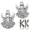 Pendant made of zinc alloy of Tibetan style in the shape of an angel with a colored finish measuring 18 x 20 x 2 mm and an eyelet for a thread with a diameter of 2 mm. Zinc alloy pendants are commonly referred to as jewelry metal pendants.
THE PRICE IS FOR 1 PIEEC.