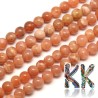 Tumbled round bead made of a natural mineral called sunstone with a diameter of 6-7 mm and a hole for a thread with a diameter of 1 mm. The beads are completely natural without any dye.
Country of origin: Madagascar
THE PRICE IS FOR 1 PCS.