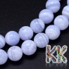 Natural chalcedony - ∅ 6 mm - beads