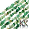 Natural green onyx - fragments - 5-8 mm - 5 g