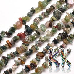 Natural Indian agate - fragments - 5-8 mm - 5 g
