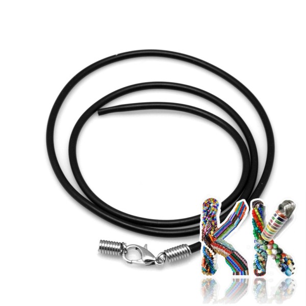 Rubber cord with cabaret - length 42.5 cm 