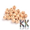 Wooden cut and dyed bead in the shape of a ball with a diameter of 8 mm and a hole for a thread with a diameter of 3 mm.
THE PRICE IS FOR 1 PCS.
