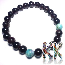 Mineral bracelet - men's - 14