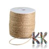 Undyed cord of 100 % spun hemp with a diameter of 2 mm. The strings are very strong, practically inflexible and are most often used for the production of naturally tuned jewelery - ie for threading mineral and wooden beads.
THE PRICE IS FOR 100 m.