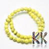 Natural howlite - ∅ 8 mm - colored balls