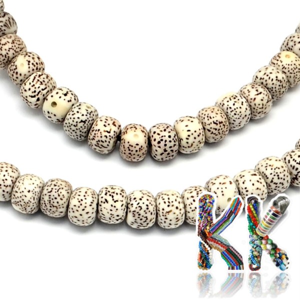 Bodhi beads - 8 x 6 mm