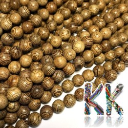 Weng wood beads - ∅ 6 mm - ball