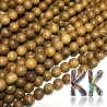 Genuine Wenge wood beads with a diameter of 6 mm and a hole for a thread with a diameter of 1 mm. The beads are absolutely natural, without any dye. Due to incorrect storage, they are slightly smell of the smell of camphor wood.
Country of origin of the bead production: China
THE PRICE IS FOR 1 PCS.
