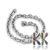 316 Stainless steel chain - eye 3.5 x 3 x 0.5 mm - coil 1 meter
