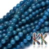 Tumbled round beads made of natural mineral apatite with a diameter of 4 mm with a hole for a thread with a diameter of 1 mm. The beads are completely natural without any dye and the manufacturer guarantees them with quality A - ie better workmanship and a richer color than with lower quality beads.
Country of origin: Madagascar
THE PRICE IS FOR 1 PCS.