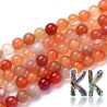 Tumbled round beads made of carnelian mineral with a diameter of 4 mm with a hole for a thread with a diameter of 0.5 mm. The beads are absolutely natural without any dye.
Country of origin: Brazil
THE PRICE IS FOR 1 PCS.