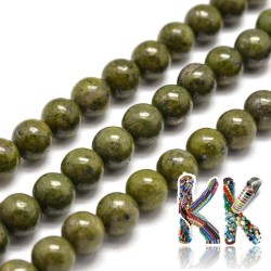 Natural green granite- ∅ 6 mm - balls