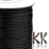 Waxed Korean polyester cord - ∅ 1 mm - coil 83 meters