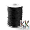 Waxed Korean polyester cord - ∅ 1 mm - coil 83 meters