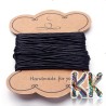 Colored waxed cord from 100 % cotton with a diameter of 1 mm sold in rolls of 10 meters. Shamballa bracelets are most often made of waxed cords, but they can be used as a string material for the production of any type of jewelery.
THE PRICE IS FOR 10 m.