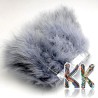 Real feathers from marabou stork dyed in various colors, length 120-190 mm and width 28-56 mm. The feathers are sewn into the fabric and are sold in 1 cm fabric length with sewn feathers- 1 cm contains between 1-2 pieces of feathers.
THE PRICE IS FOR 1 cm (1-2 pieces).