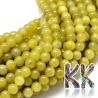 Tumbled round beads made of peridot mineral with a diameter of 4 mm with a hole for a thread with a diameter of 1 mm. The beads are completely natural without any dye.
Country of origin: China
THE PRICE IS FOR 1 PCS.