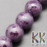 Porcelain beads - painted, glazed - ∅ 8 mm - beads