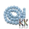 Natural angelite - ∅ 10 mm - beads