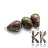 Natural ruby in zoisite - ∅ 8 mm - balls