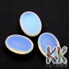 Mineral cabochon - synthetic opal - 25 x 18 x 5-7 mm - oval