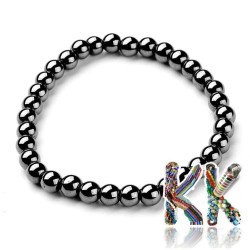Bracelet made of carnelian beads ∅ 6 and ∅ 10 - 31