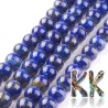 Natural lapis lazuli - ∅ 8 mm - ball - quality AA