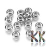 304 stainless steel crimp beads - ∅ 8 x 4 mm
