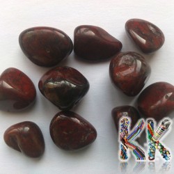 Hnědý howlit - nevrtaný bez dírky - 10-15 x 10-15 x 10-15 mm 