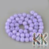 Synthetic cracked crystal - ∅ 6 mm - one-color beads