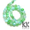 Synthetic matte moonstone - ∅ 6 mm - ball