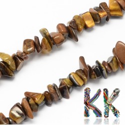 Natural tiger's eye - fragments - 5-8 mm - 5 g