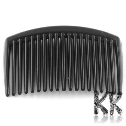 Plastic comb for hair - 45-45 x 65-66 x 3-4 mm