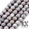 Natural matte maifanite - ∅ 6 mm - beads