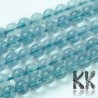 Natural blue fluorite - ∅ 8 mm - ball - quality A
