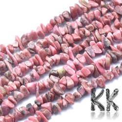 Natural rhodonite - fragments - 7 x 12 - 2 x 4 - weight 5 g (approx. 5 cm)