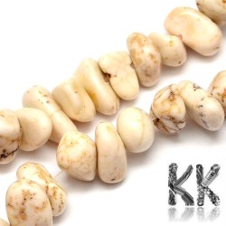 Přírodní tyrkys- zlomky - 6-10 x 4-6mm - váha 5 g (cca 6 cm)