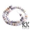 Natural white African opal - ∅ 8 mm - ball
