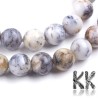 Natural white African opal - ∅ 8 mm - ball