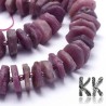 Natural ruby - ∅ 10-12 x 1.5-5 mm - nuggets